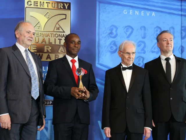CSC Distinguida com o International Star for Leadership in Quality Award, em Genebra